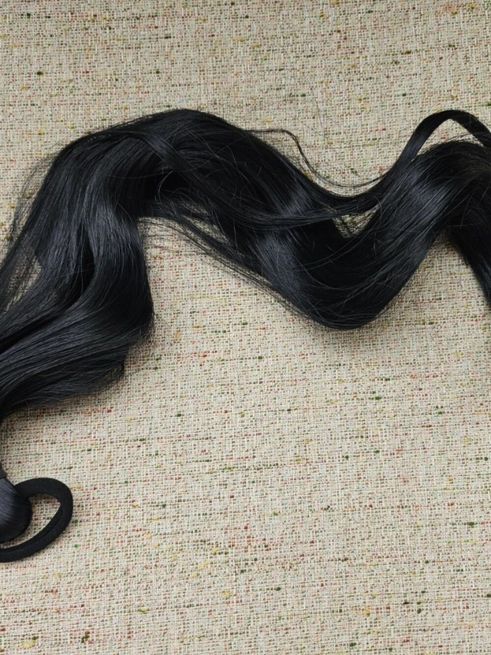 Wavy Ponytail Hair Extension Synthetic Soft Wavy Ponytail with Elastic Unbranded - Picture 5 of 11